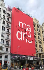 Le affissioni con il nuovo logo