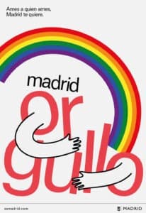 Il logo in versione Pride
