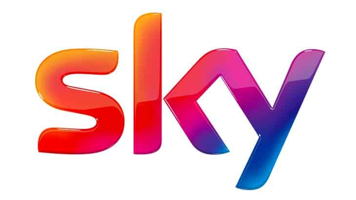 Logo Sky positivo colorato